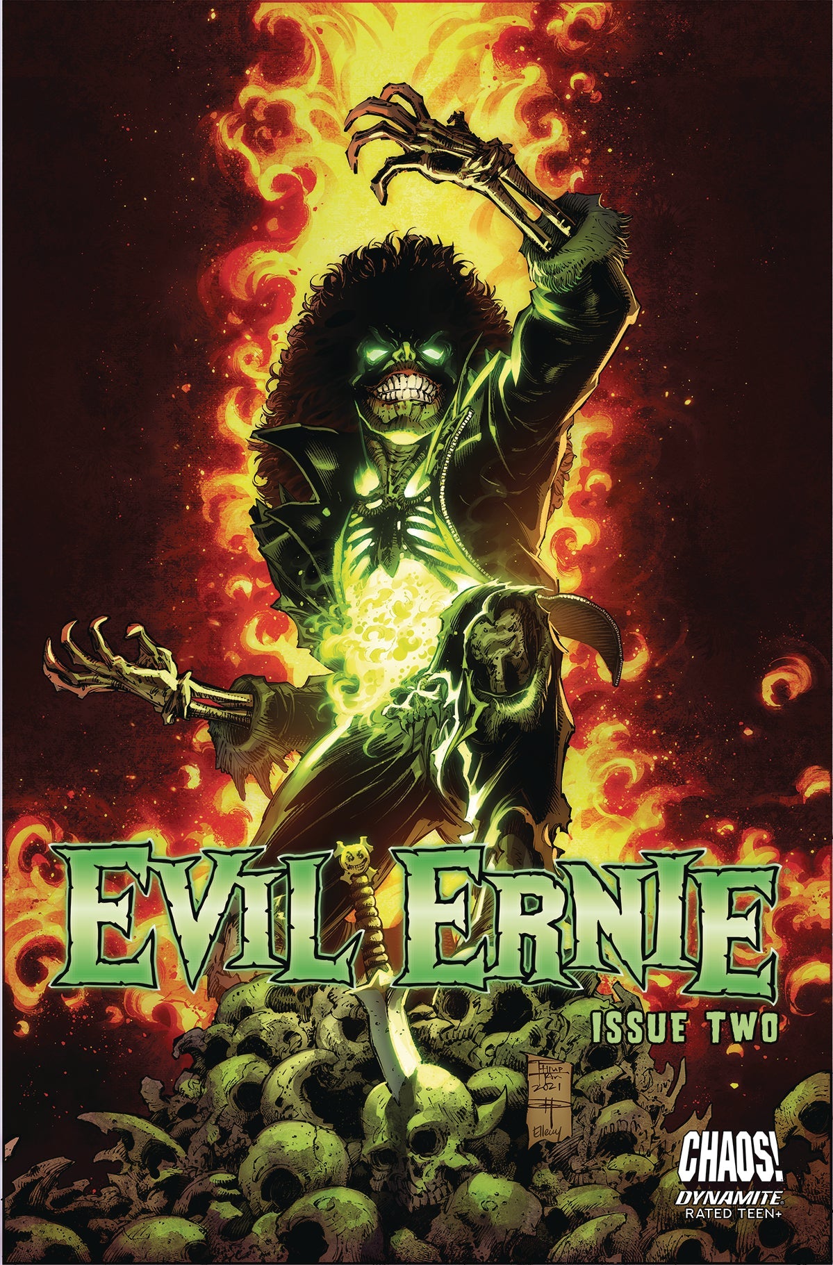 Evil Ernie #2 B Philip Tan Variant (01/05/2022) Dynamite
