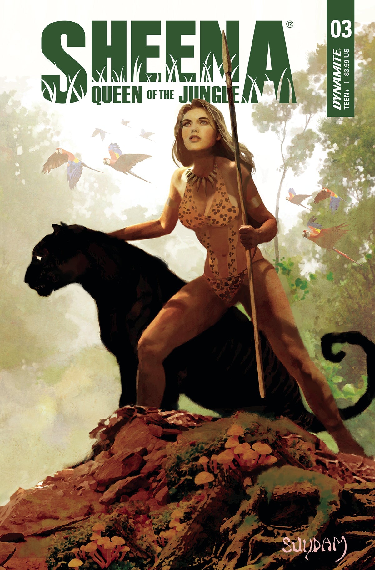 Sheena Queen Jungle #3 C Arthur Suydam Variant (01/26/2022) Dynamite