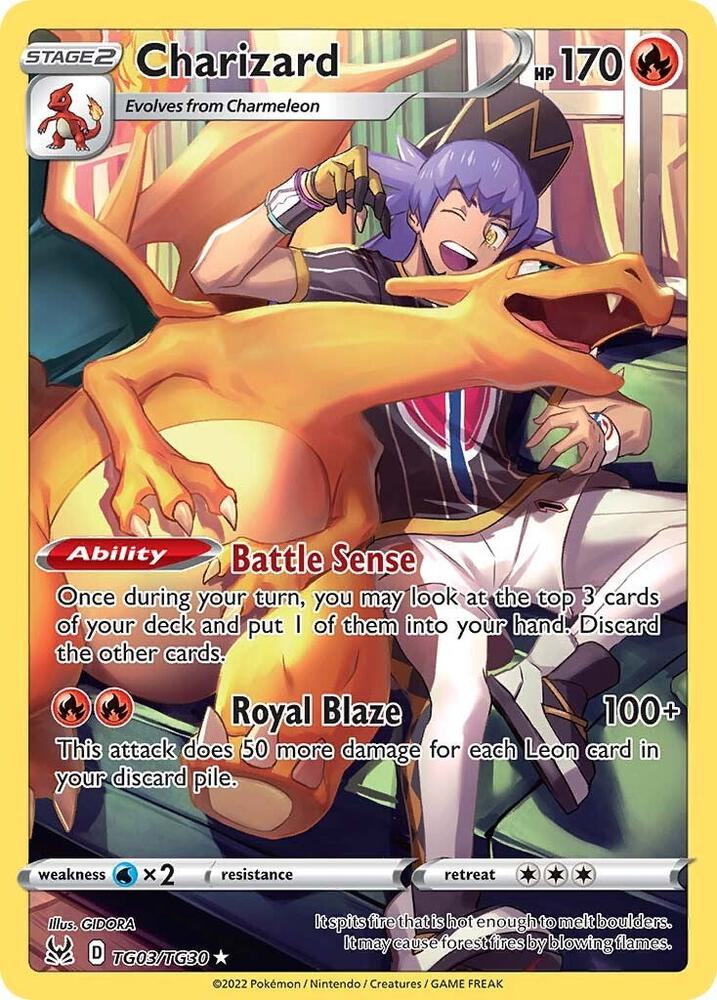 Pokemon TCG: Charizard - SWSH11: Lost Origin Trainer Gallery (TCG)