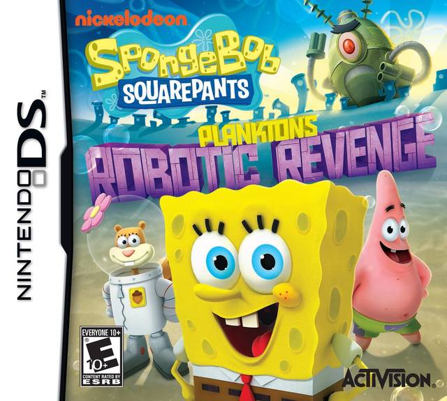 Bob Esponja La venganza robótica de Plankton (Nintendo DS)