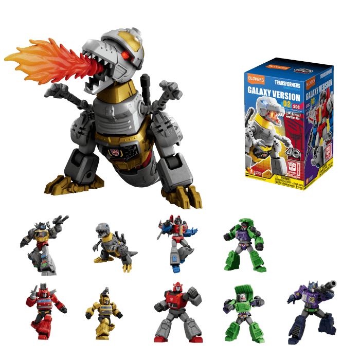 Blokees Figures Transformers Galaxy Version 02 SOS (Toys)
