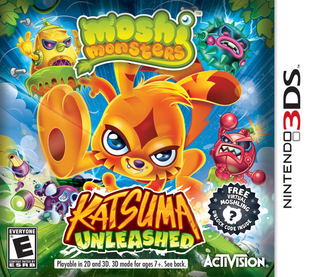 Monstruos Moshi: Katsuma desatado (Nintendo 3DS)