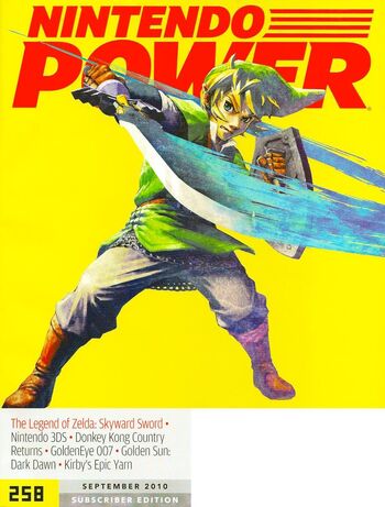 Nintendo Power September 2010 Subscriber Edition Vol 258 (Books)