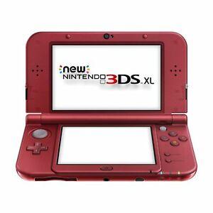 J2Games.com | New 3DS XL System Red (Nintendo 3DS) (Pre-Played - System).