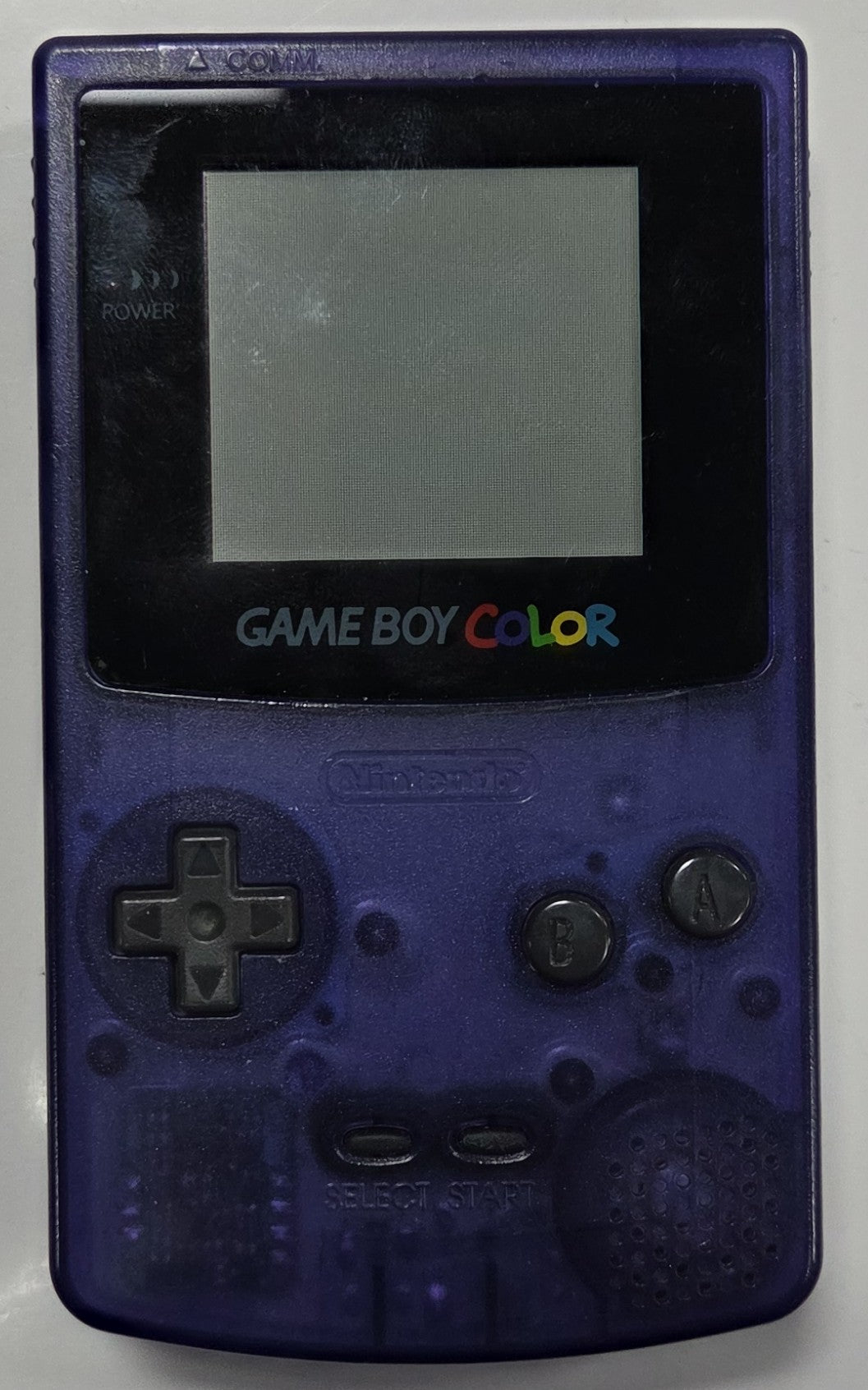 Gameboy Color Custom Clear Blue Transparent (Gameboy Color)