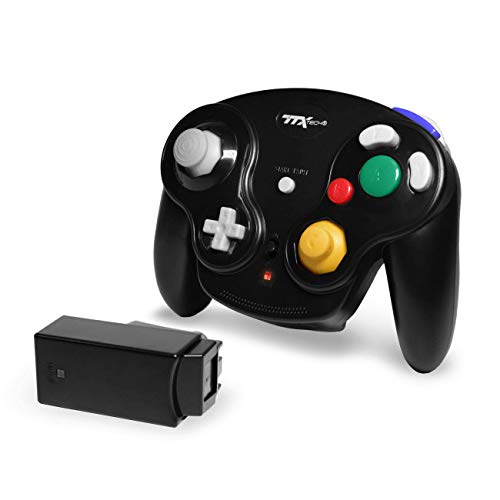 Custom Black Gamecube with GC Loader Bundle (Gamecube)