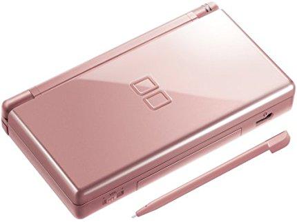 Metallic Rose Nintendo DS Lite con pantalla IPS personalizada (Nintendo DS)