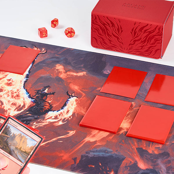 Playmat: Year of the Dragon- Volcanic Rebirth 24" x 14" (TCG)