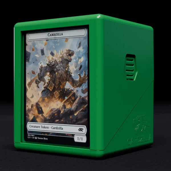 Cardzilla: Showcase 100+ Card Deckbox - Green (TCG)