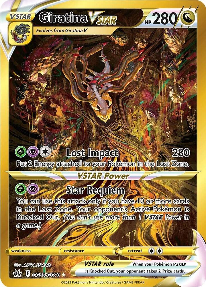 Pokemon TCG: Giratina VSTAR (Secret) - Crown Zenith: Galarian Gallery (TCG)