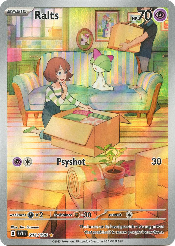 Pokemon TCG: Ralts - 211/198 - SV01: Scarlet & Violet Base Set (TCG)