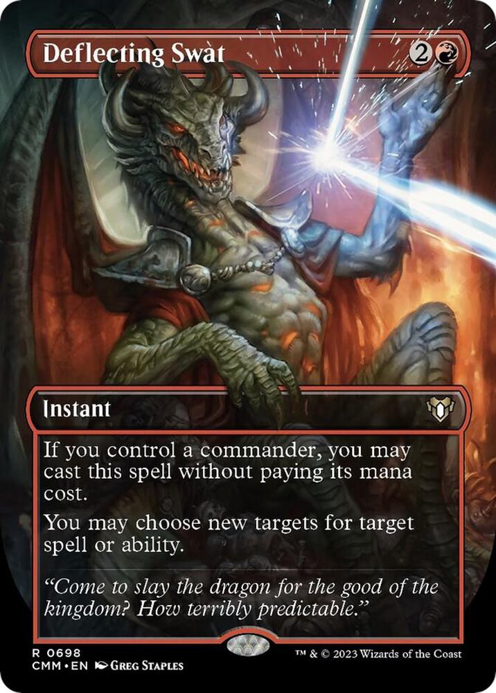 MTG: Deflecting Swat (Borderless) - Commander Masters (TCG)