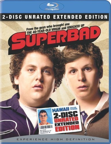 Superbad The Unrated Extended Edition 2 Disc Widescreen (BLU-RAY) (Pre-Owned)