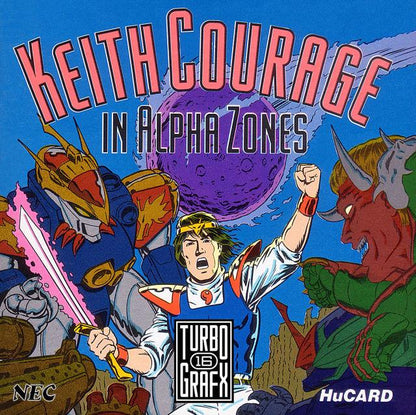 TurboGrafx-16 System + Keith Courage in Alpha Zones Bundle (TurboGrafx-16)