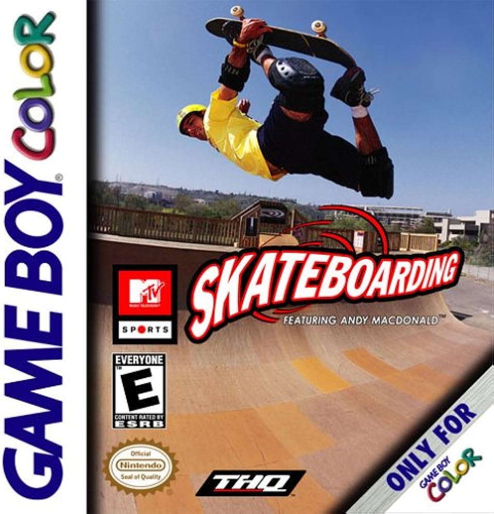 MTV Sports Skateboarding con Andy MacDonald (Gameboy Color)