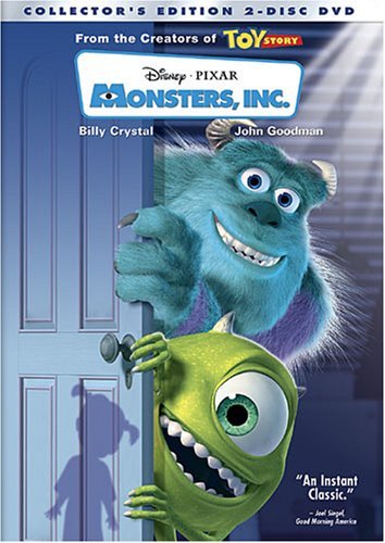 Monsters, Inc with Bonus Material (2 Disc) (DVD) (Pre-Owned)