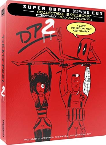 Deadpool 2 Super Duper $@%!#& Cut 4-Disc Steel Book (BLU-RAY) (Pre-Owned)