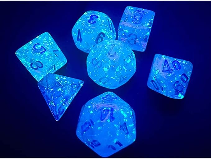 7-Die Set Mini Luminary: Sky/Silver (Toys)