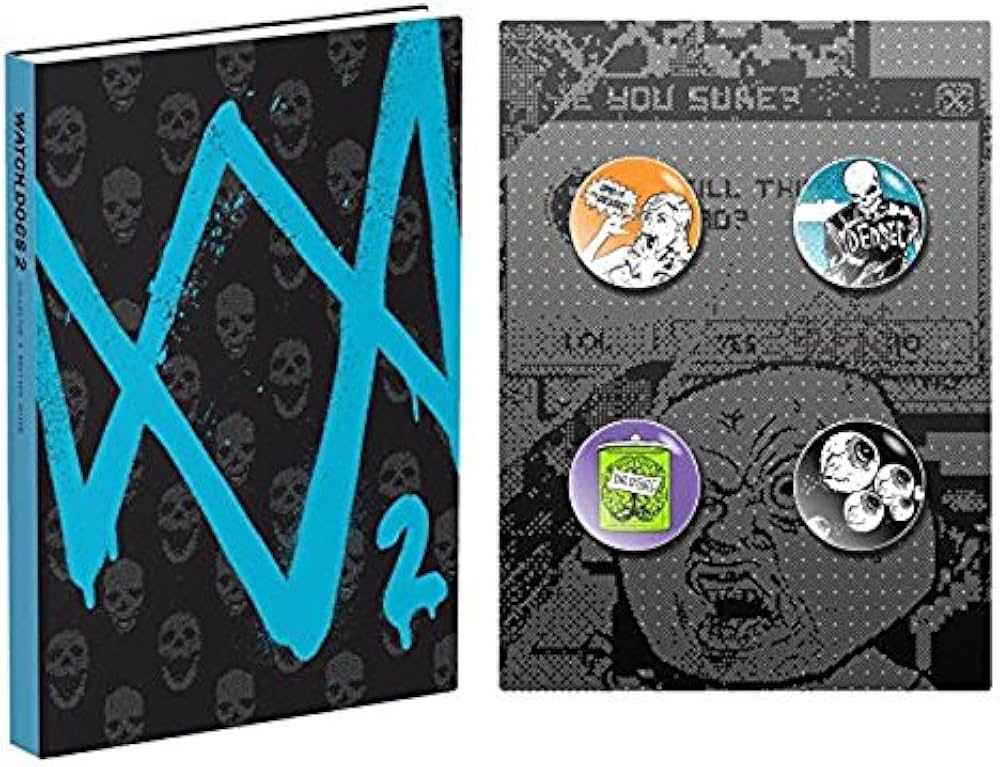 Watch Dogs 2 Collector's Editon Prima Guide (Books)