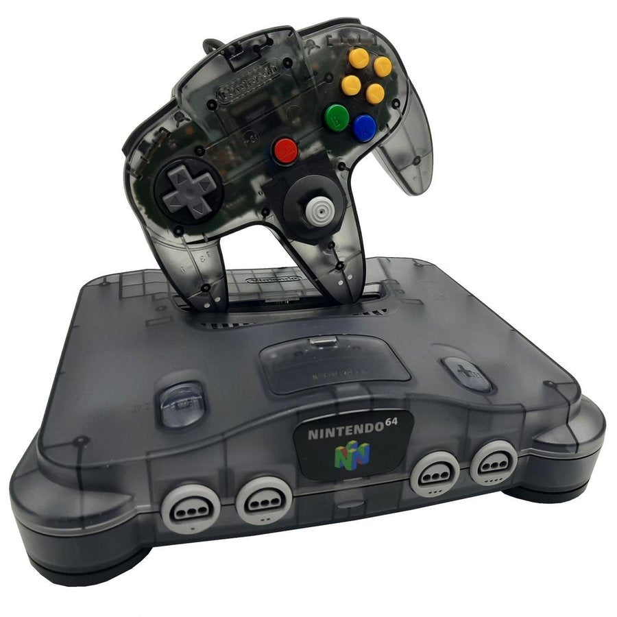 Nintendo 64 Funtastic Smoke Black System (Nintendo 64)