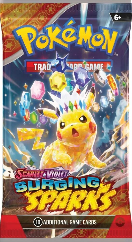 Pokemon TCG: Scarlet & Violet 08 Surging Sparks Booster Pack (Toys)