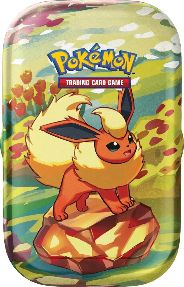Pokemon TCG: Scarlet & Violet Prismatic Evolutions Mini Tin - Flareon (TCG)