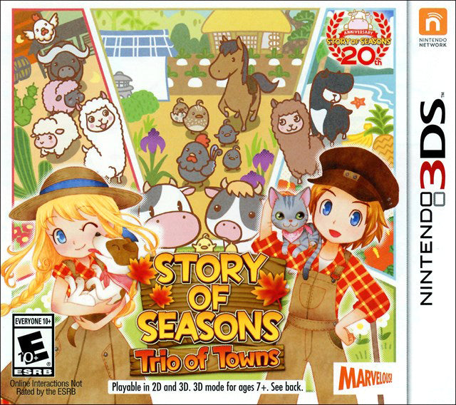 Story Of Seasons Trío De Torres (Nintendo 3DS)