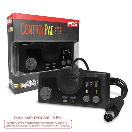 Old Skool Control Pad (TurboGrafx-16/PC Engine)
