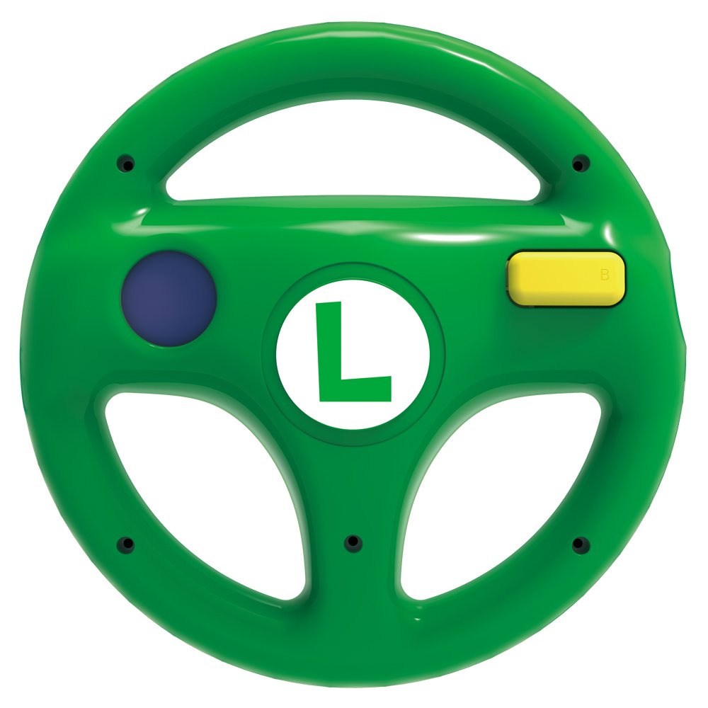 Mario & Luigi Wiimote Steering Wheel Bundle (Nintendo Wii)