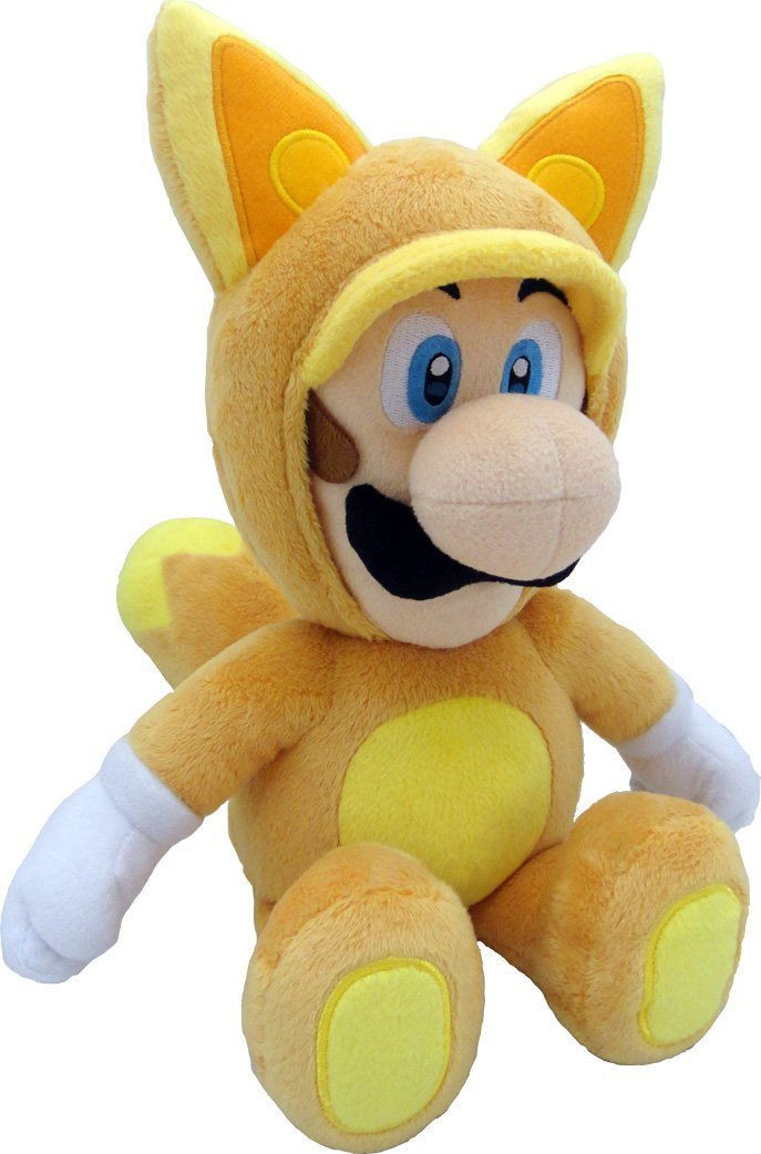 J2Games.com | Nintendo Plush 13-inch Kitsune Luigi (Brand New).