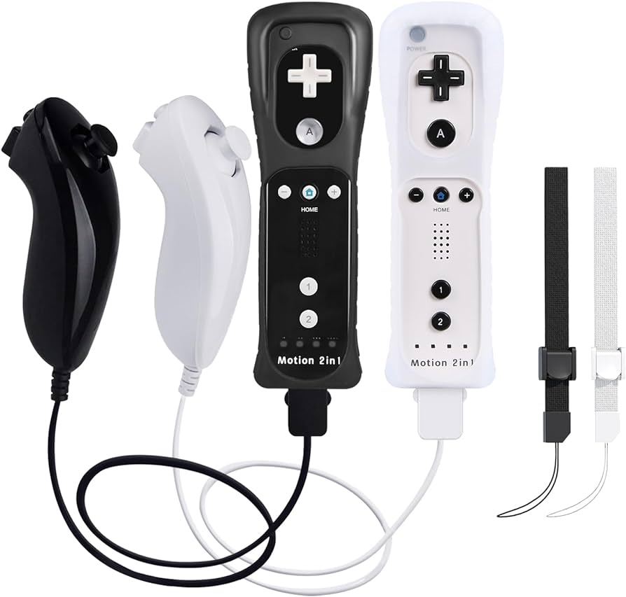 Aftermarket Wiimote With Nunchuk Controller (Nintendo Wii)
