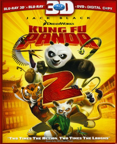 Kung Fu Panda 2 (BLU-RAY 3D + BLU-RAY + DVD) (Pre-Owned)