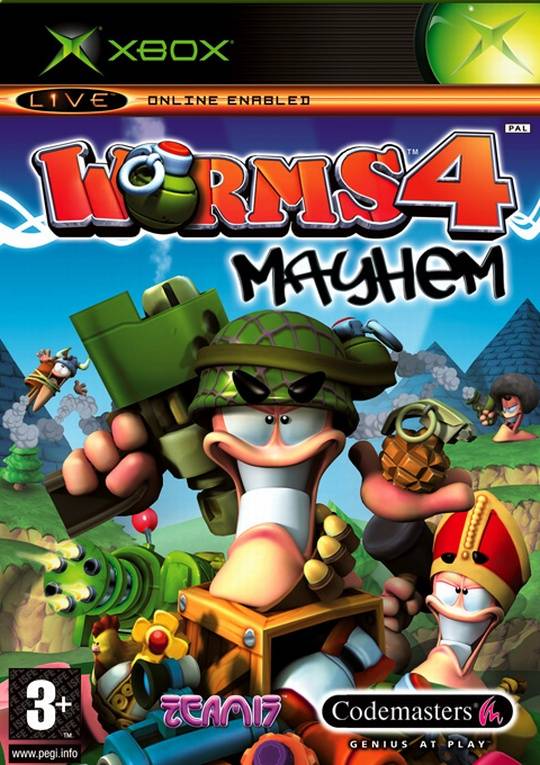 Gusanos 4 Caos (Xbox)