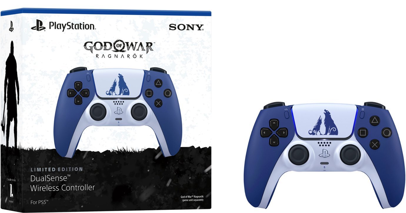 God of War Ragnarök PS5 Sony PlayStation Wireless Controller Limited deals Edition