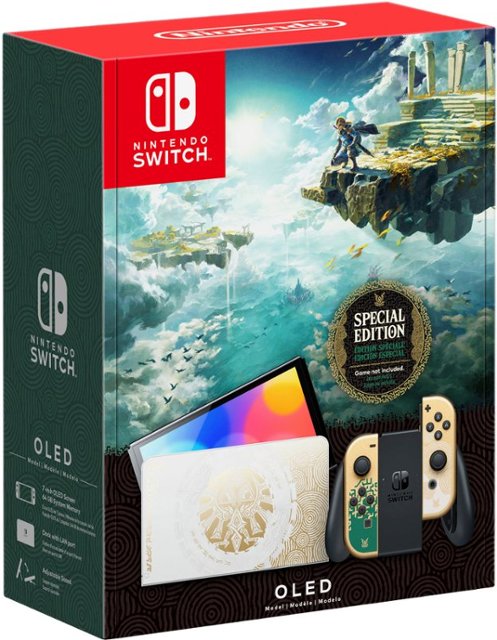 Nintendo Switch OLED: The Legend of Zelda The Tears of the Kingdom System Bundle (Nintendo Switch)