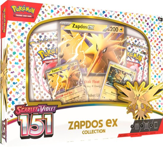 Pokémon Escarlata y Violeta 151 Colección Zapdos Ex (Pokémon)