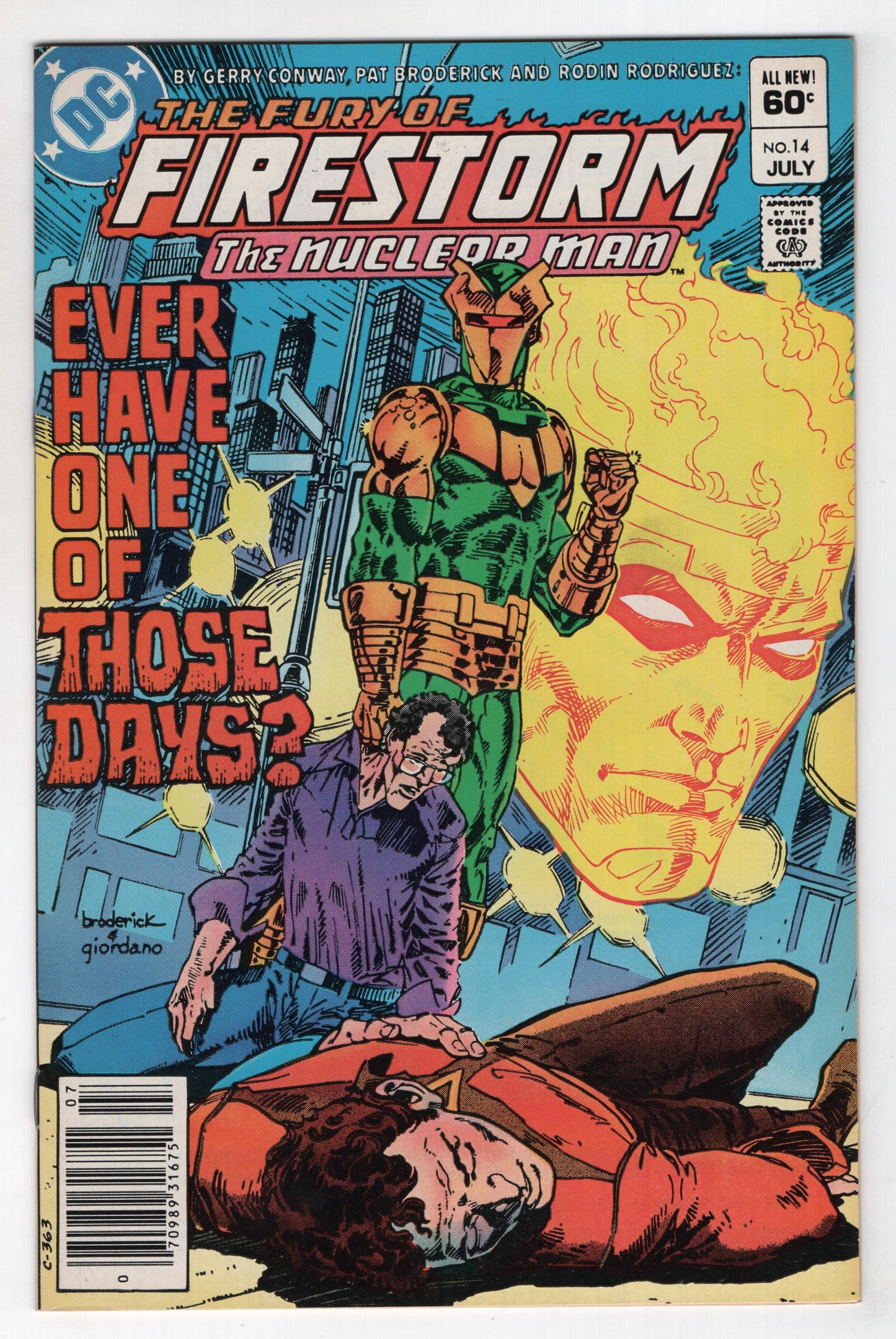Firestorm 14 2nd Series DC 1983 NM- Gerry Conway