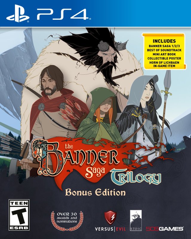 The Banner Saga Trilogy: Bonus Edition (PlayStation 4)