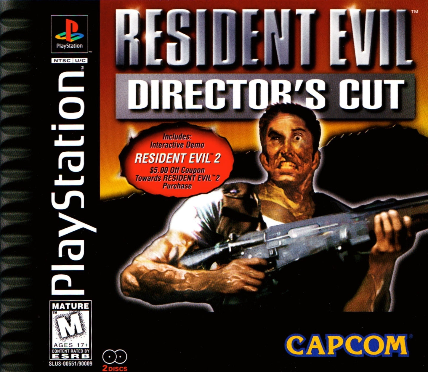 Resident Evil: Director's Cut with Resident Evil 2 Demo Disc (PlayStation)