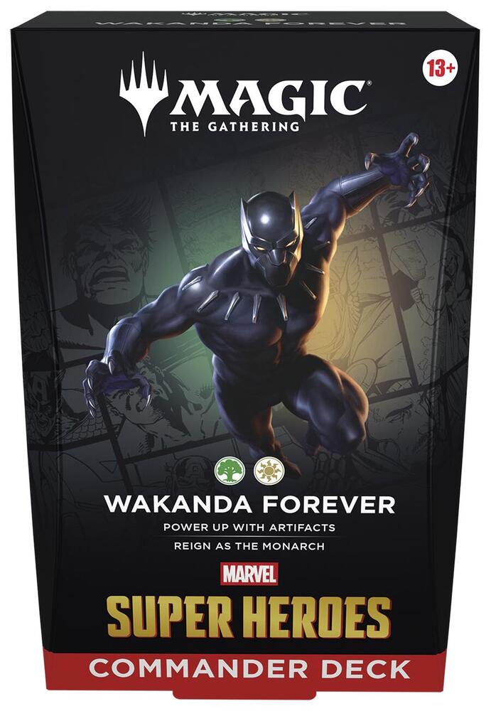 MTG: Marvel Super Heroes - Wakanda Forever Commander Deck (TCG)