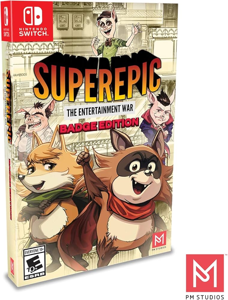 Superepic: The Entertainment War Badge Edition (Nintendo Switch)