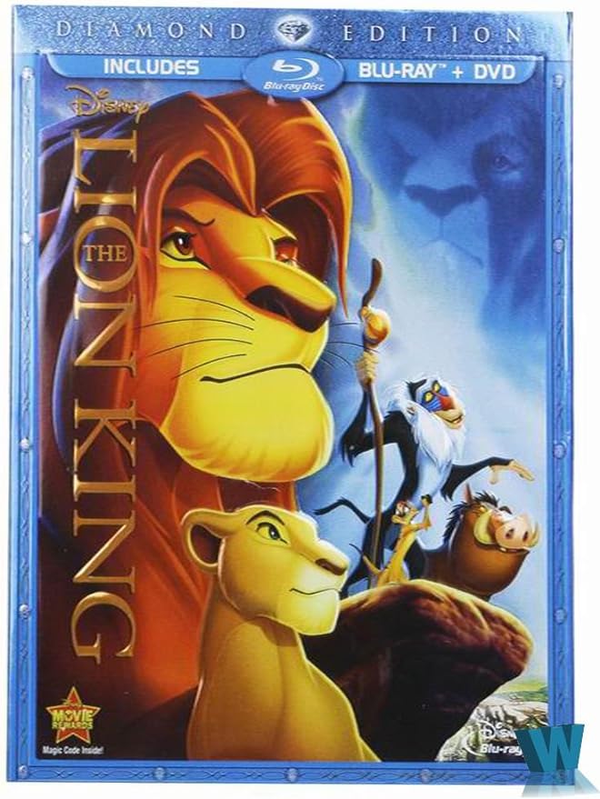 The Lion King Diamond Edition Widescreen (BLU-RAY + DVD) (Pre-Owned)