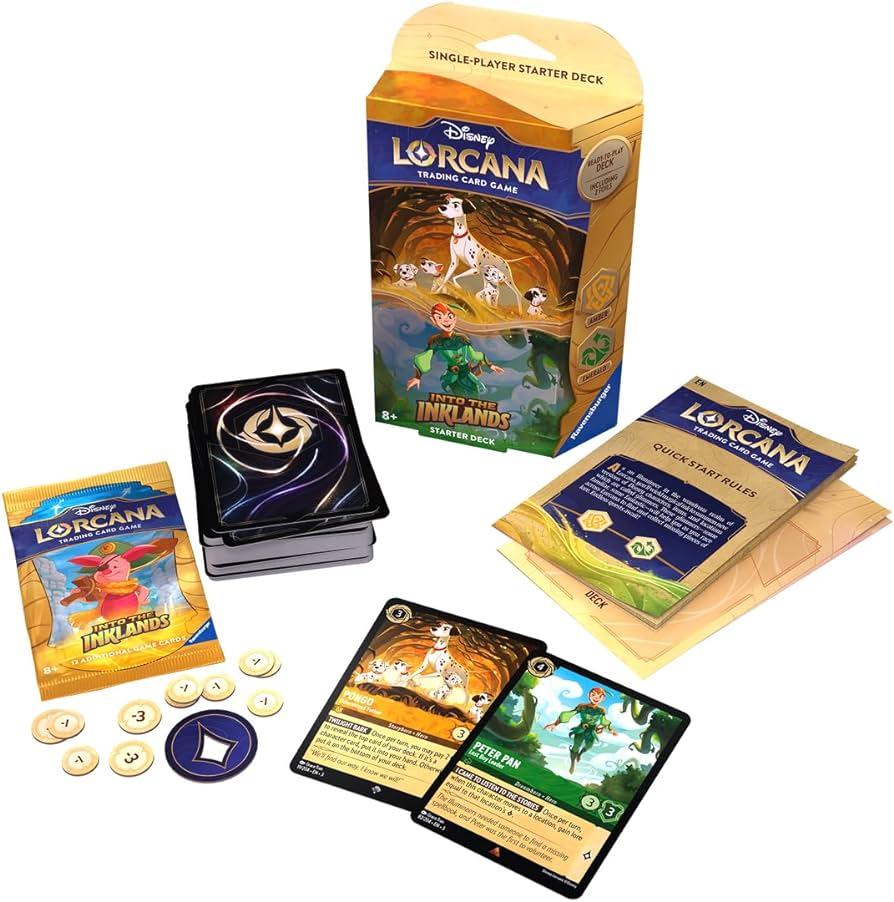 Disney Lorcana: Into The Inklands Starter Deck (Toys)