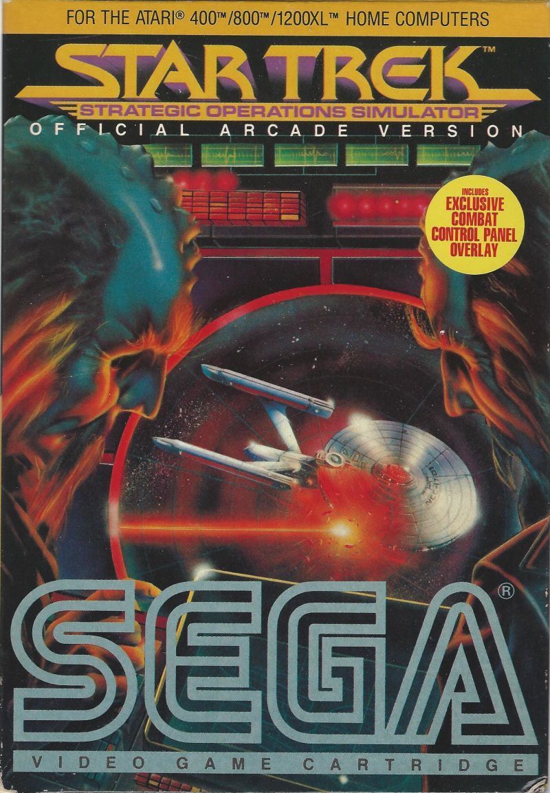 Star Trek: Simulador de operaciones estratégicas (Atari 400/800)