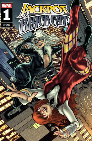 Jackpot And Black Cat #1 F Emilio Laiso Foil Variant (03/27/2024) Marvel