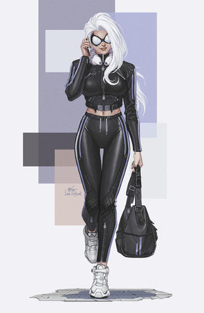 Black Cat #4 F 1:50 In-Hyuk Lee Street-Verse Virgin Variant (11/26/2025) Marvel