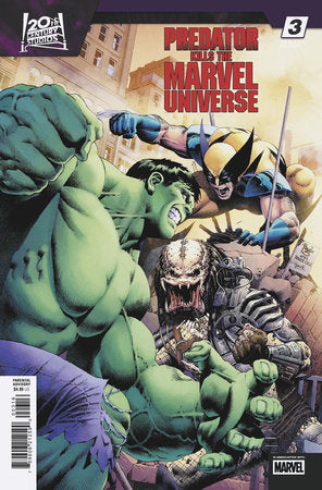 Predator Kills The Marvel Universe #3 C 1:25 Paulo Siqueira Variant (10/22/2025) Marvel