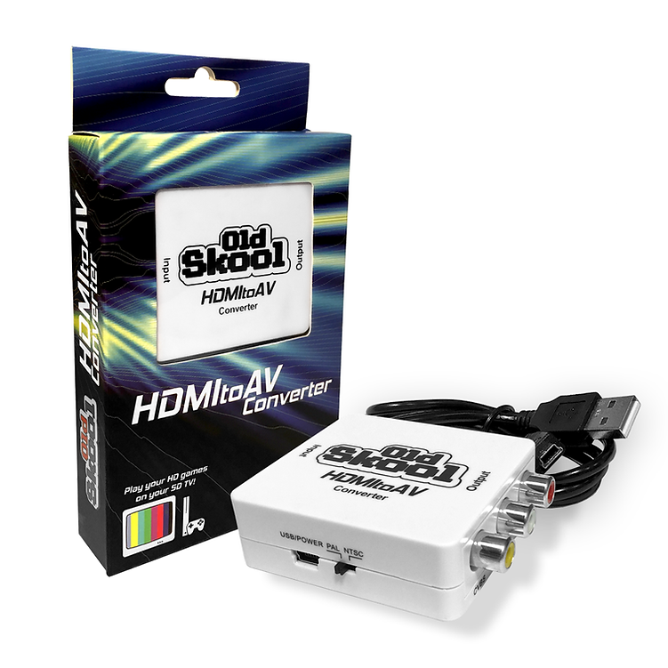 HDMI To AV Converter (Old Skool)
