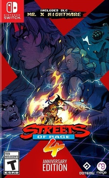 Street of Rage 4 - Anniversary Edition (Nintendo Switch) – J2Games