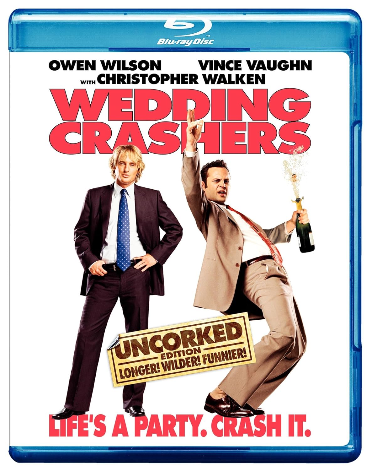 Wedding Crashers Widescreen Original Theatrical Version plus Uncorked Version (BLU-RAY) (Pre-Owned)